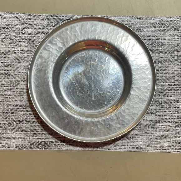 D-1 NWOT Set of 5 Black & White Plastic Woven Placemats Aztec Design. 18x13 - Picture 3 of 5